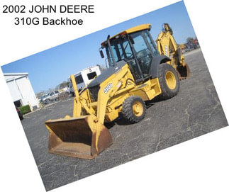 2002 JOHN DEERE 310G Backhoe