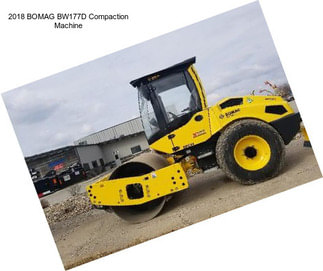 2018 BOMAG BW177D Compaction Machine
