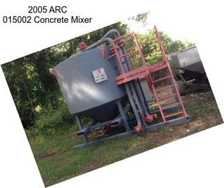 2005 ARC 015002 Concrete Mixer
