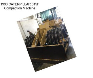 1998 CATERPILLAR 815F Compaction Machine