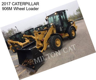 2017 CATERPILLAR 906M Wheel Loader