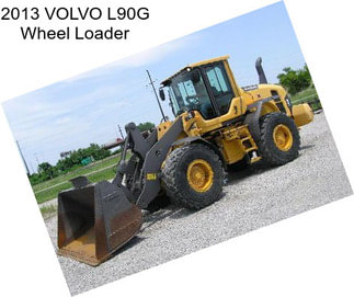 2013 VOLVO L90G Wheel Loader