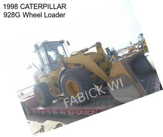 1998 CATERPILLAR 928G Wheel Loader