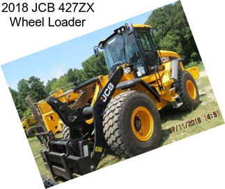 2018 JCB 427ZX Wheel Loader