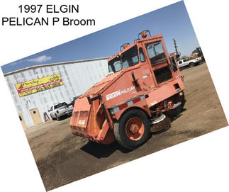 1997 ELGIN PELICAN P Broom