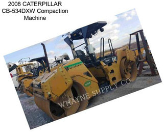 2008 CATERPILLAR CB-534DXW Compaction Machine