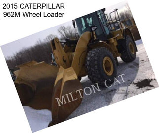 2015 CATERPILLAR 962M Wheel Loader