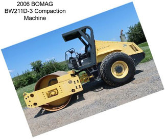 2006 BOMAG BW211D-3 Compaction Machine