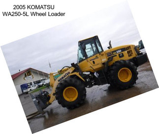 2005 KOMATSU WA250-5L Wheel Loader