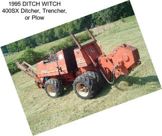 1995 DITCH WITCH 400SX Ditcher, Trencher, or Plow