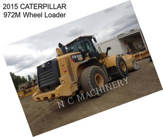 2015 CATERPILLAR 972M Wheel Loader