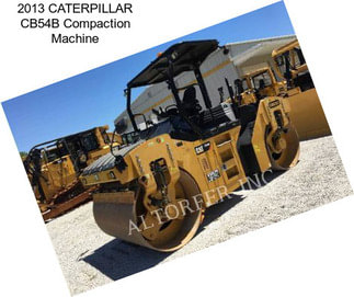 2013 CATERPILLAR CB54B Compaction Machine