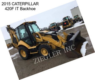 2015 CATERPILLAR 420F IT Backhoe