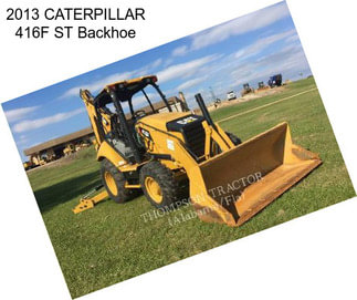 2013 CATERPILLAR 416F ST Backhoe