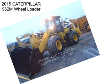 2015 CATERPILLAR 962M Wheel Loader