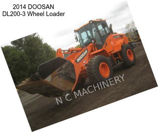 2014 DOOSAN DL200-3 Wheel Loader