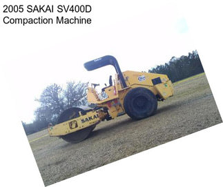 2005 SAKAI SV400D Compaction Machine