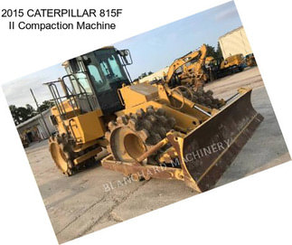 2015 CATERPILLAR 815F II Compaction Machine