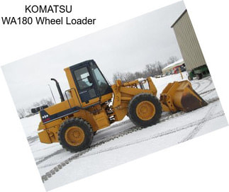 KOMATSU WA180 Wheel Loader