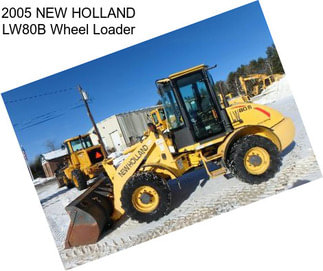 2005 NEW HOLLAND LW80B Wheel Loader