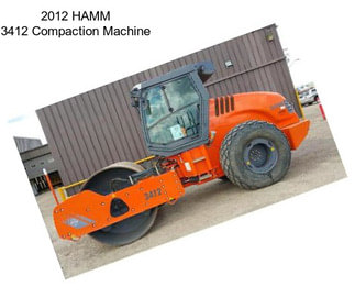 2012 HAMM 3412 Compaction Machine