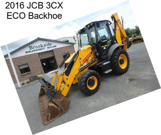 2016 JCB 3CX ECO Backhoe