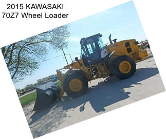 2015 KAWASAKI 70Z7 Wheel Loader