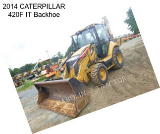 2014 CATERPILLAR 420F IT Backhoe