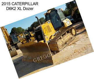 2015 CATERPILLAR D6K2 XL Dozer