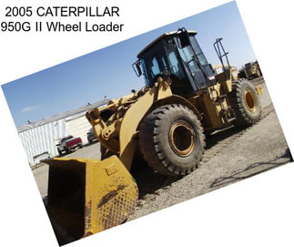 2005 CATERPILLAR 950G II Wheel Loader