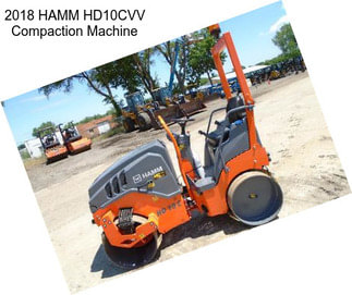 2018 HAMM HD10CVV Compaction Machine