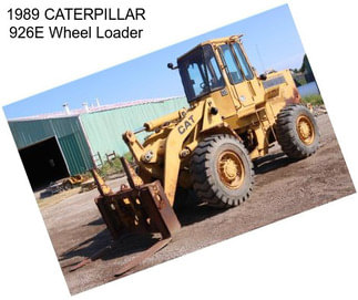 1989 CATERPILLAR 926E Wheel Loader