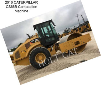 2016 CATERPILLAR CS66B Compaction Machine