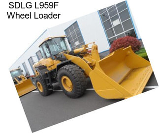 SDLG L959F Wheel Loader