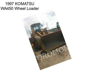 1997 KOMATSU WA450 Wheel Loader