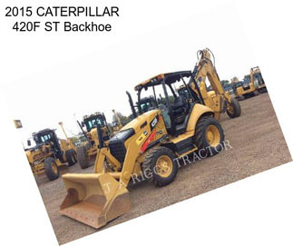 2015 CATERPILLAR 420F ST Backhoe