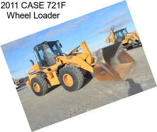 2011 CASE 721F Wheel Loader