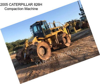 2005 CATERPILLAR 826H Compaction Machine