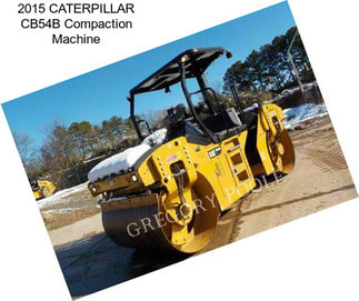 2015 CATERPILLAR CB54B Compaction Machine