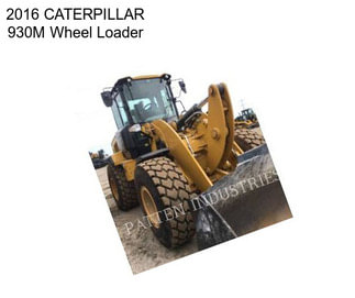 2016 CATERPILLAR 930M Wheel Loader