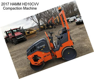 2017 HAMM HD10CVV Compaction Machine