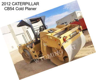 2012 CATERPILLAR CB54 Cold Planer