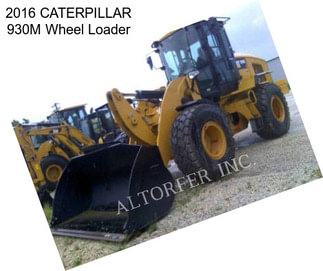 2016 CATERPILLAR 930M Wheel Loader