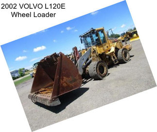 2002 VOLVO L120E Wheel Loader