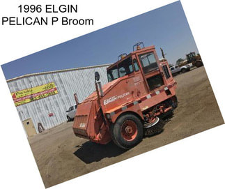 1996 ELGIN PELICAN P Broom