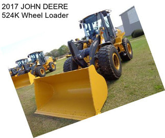 2017 JOHN DEERE 524K Wheel Loader