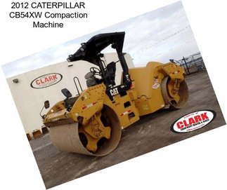 2012 CATERPILLAR CB54XW Compaction Machine