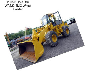 2005 KOMATSU WA320-3MC Wheel Loader