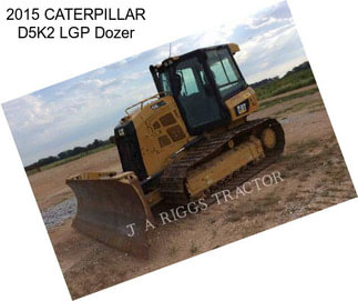 2015 CATERPILLAR D5K2 LGP Dozer