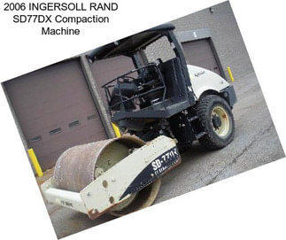 2006 INGERSOLL RAND SD77DX Compaction Machine